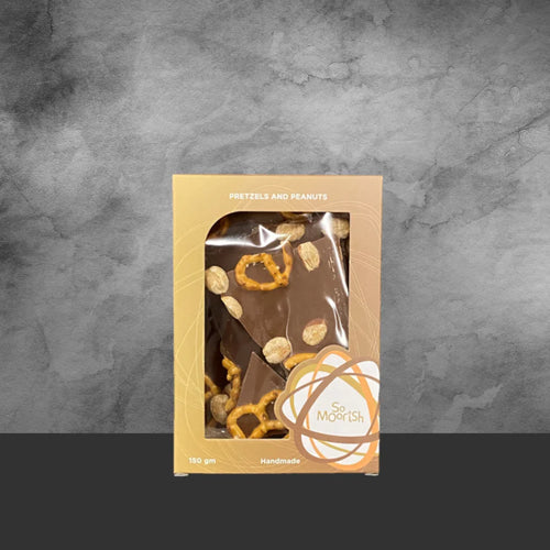 So Moorish Chocolate Pretzels & Peanuts Shards 150g
