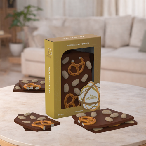 So Moorish Chocolate Pretzels & Peanuts Shards 150g