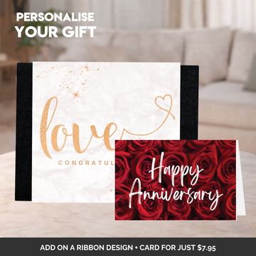 Sparkles Love Sleeve + Happy Anniverasry Card Bundle