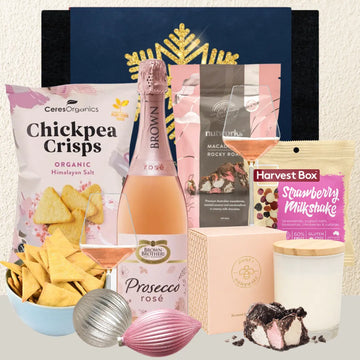 Sparkling Wine & Pamper Christmas Hamper