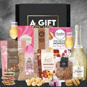 Sparkling Wine Food Hamper for Her - Tastebuds