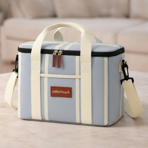 St Tropez Cooler Bags Blue 32x20x22
