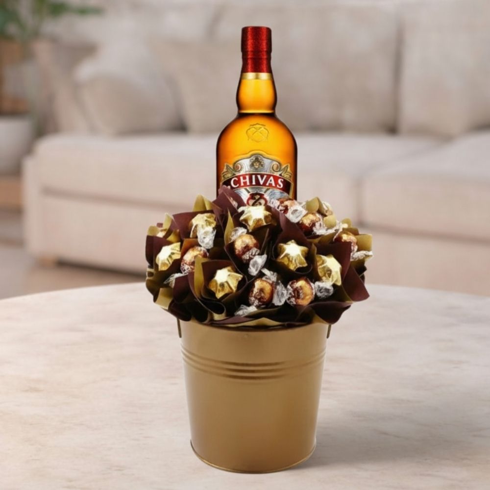 Stay Gold Chocolate Bouquet