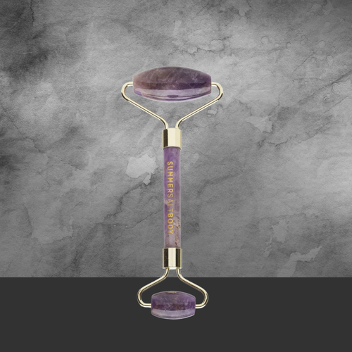 Summer Salt Body Amethyst Crystal Facial Roller