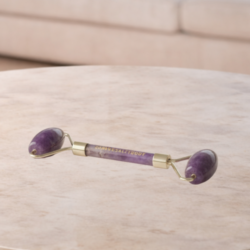 Summer Salt Body Amethyst Crystal Facial Roller