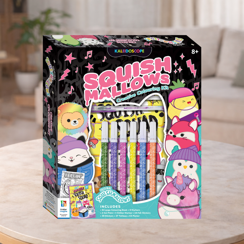 Super Squishmallows Colouring & Activity Kit