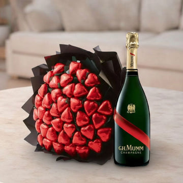 Sweet Desire Chocolate Bouquet with Mumm