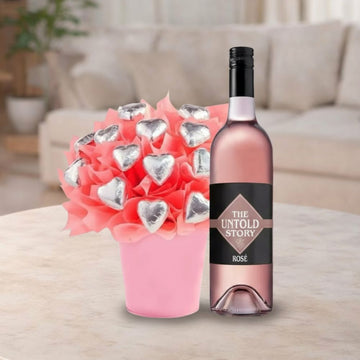Sweet Hearts Rose Chocolate Bouquet
