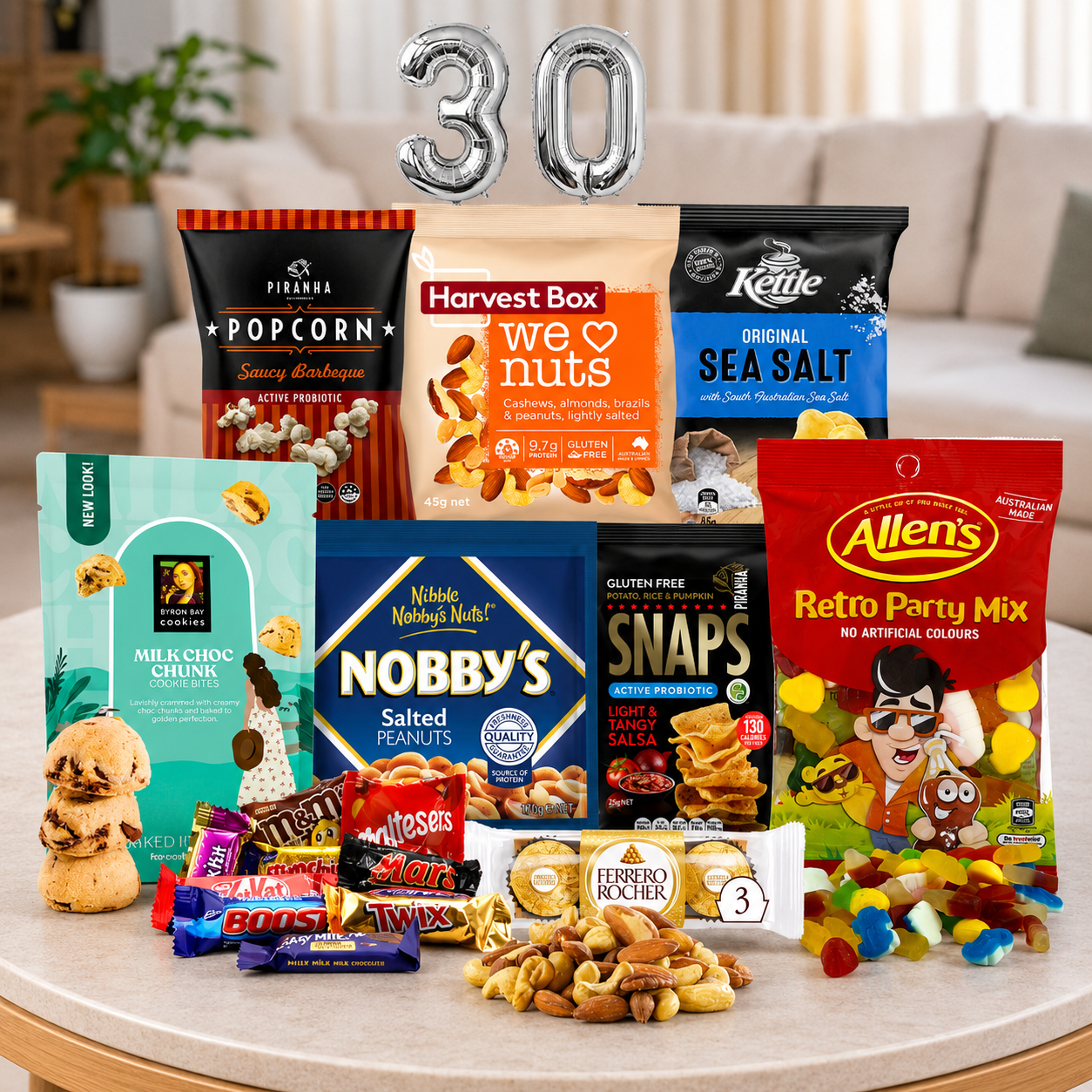 Sweet 30th Birthday Snack Hamper
