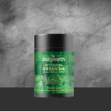 Indigiearth Revitalising Green Tea x 12 Tea Bags 24G - Tastebuds