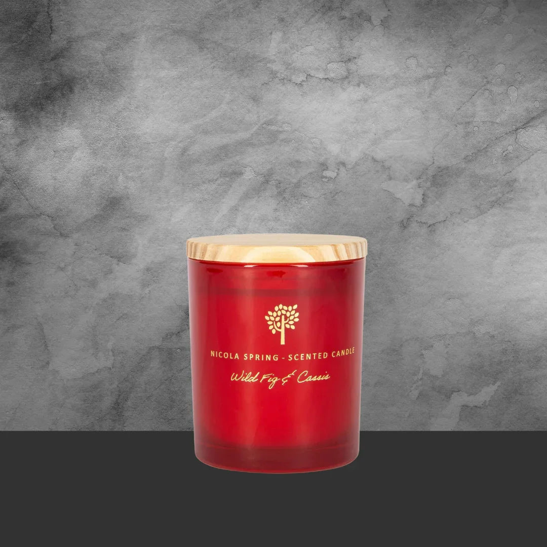 Nicola Spring Wild Fig & Cassis Soy Wax Scented Candle 130g - Tastebuds
