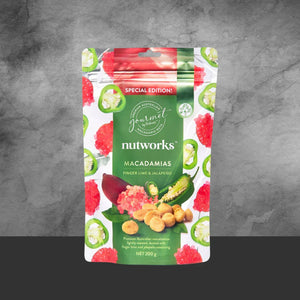 Nutworks Finger Lime Jalapeno Macadamia 200G - Tastebuds