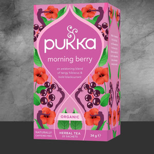 Pukka Organic Morning Berry Tea 20pk - Tastebuds