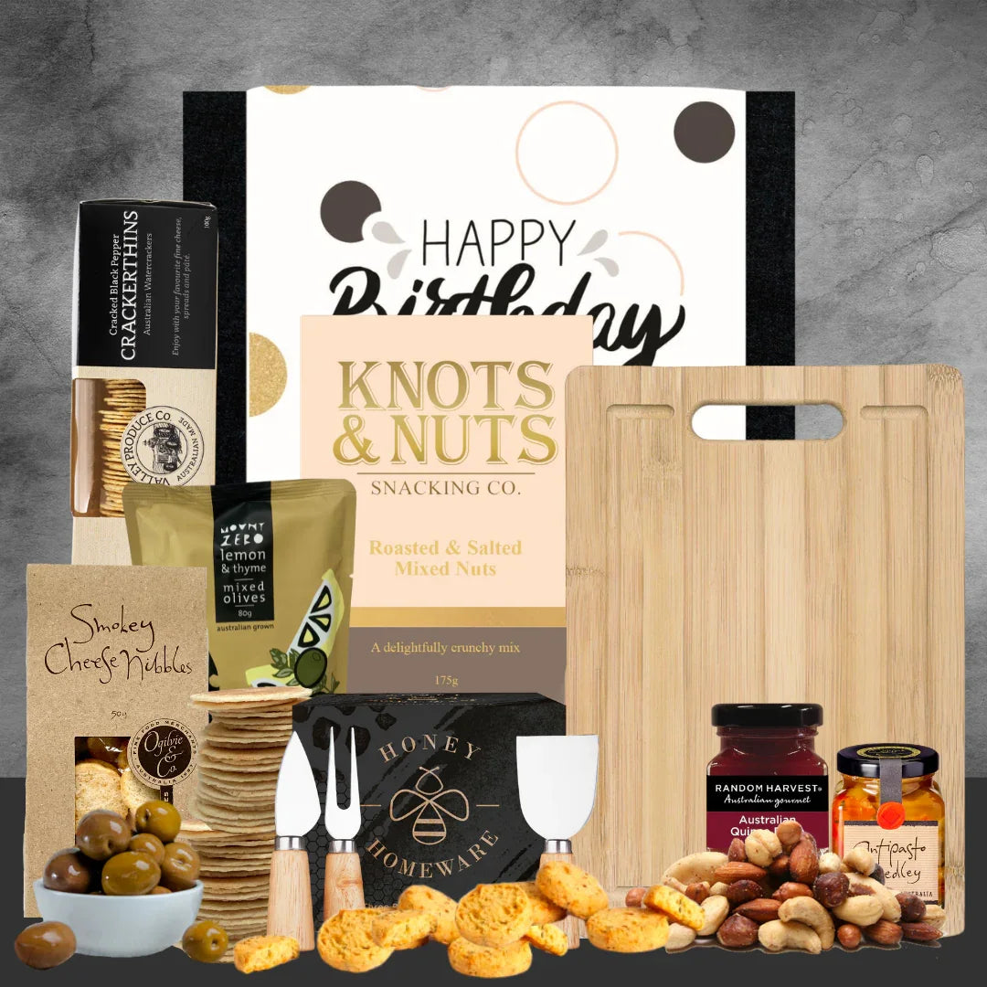 Just Add Cheese Birthday Hamper - Tastebuds