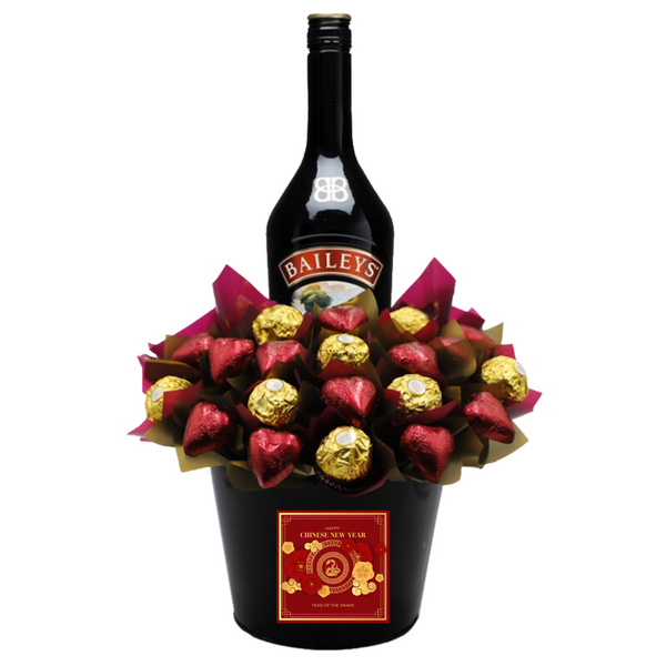 Lunar New Year Baileys Chocolate Bouquet