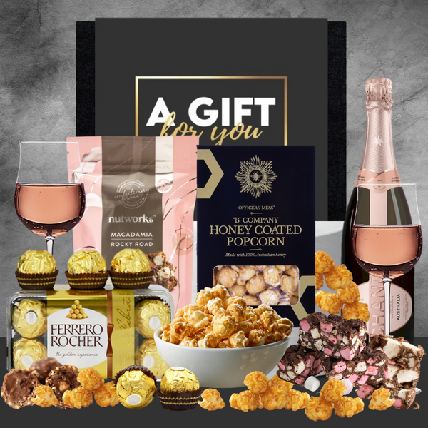 Chandon Rose With Ferrero Hamper