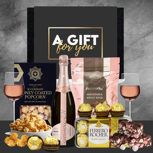 Chandon Rose With Ferrero Hamper - Tastebuds