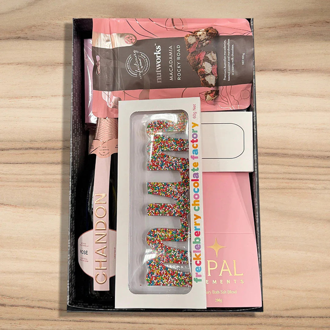 Chandon Rosé Wine & Pamper Hamper for Mum - Tastebuds
