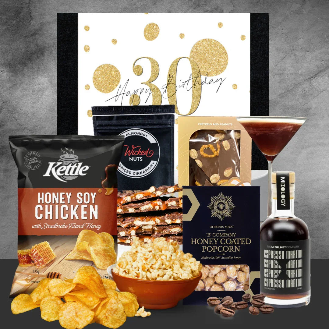 Happy 30th Cocktail Choice Hamper - Tastebuds