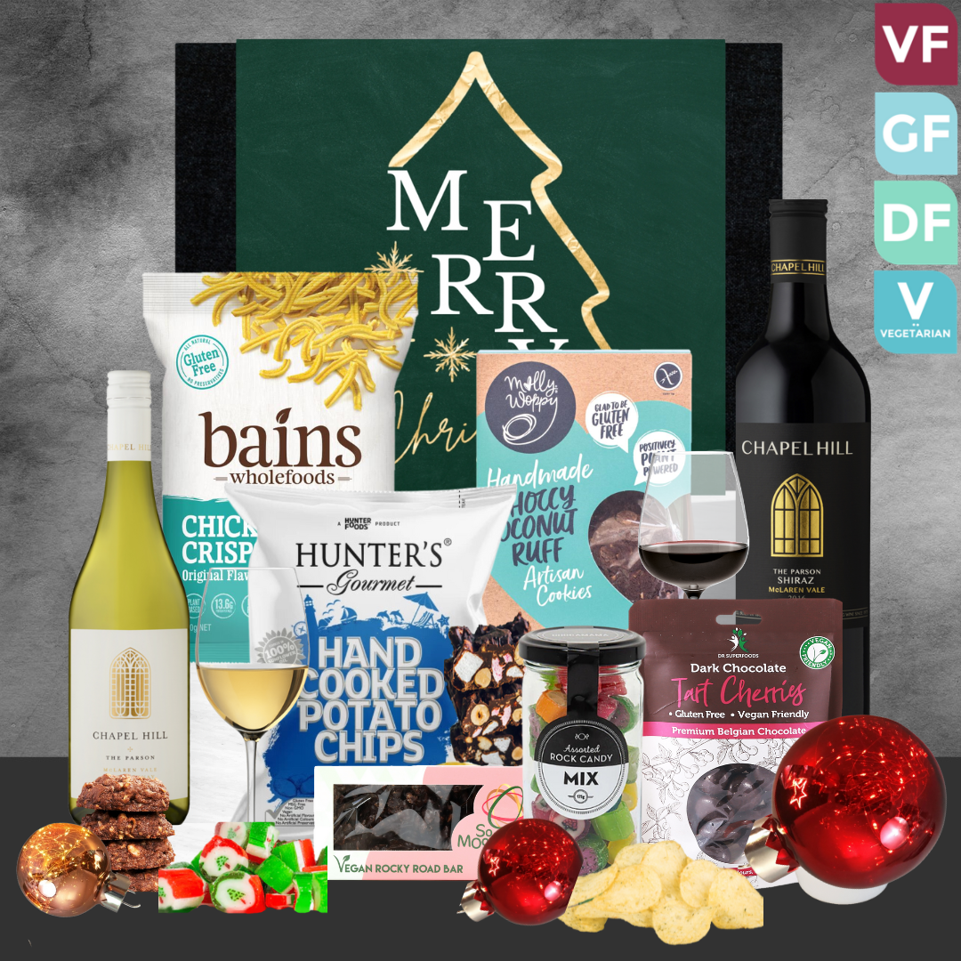 Christmas Vegan Wine Hamper