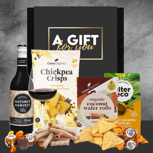 Wine & Gluten Free Food Gift Basket - Tastebuds