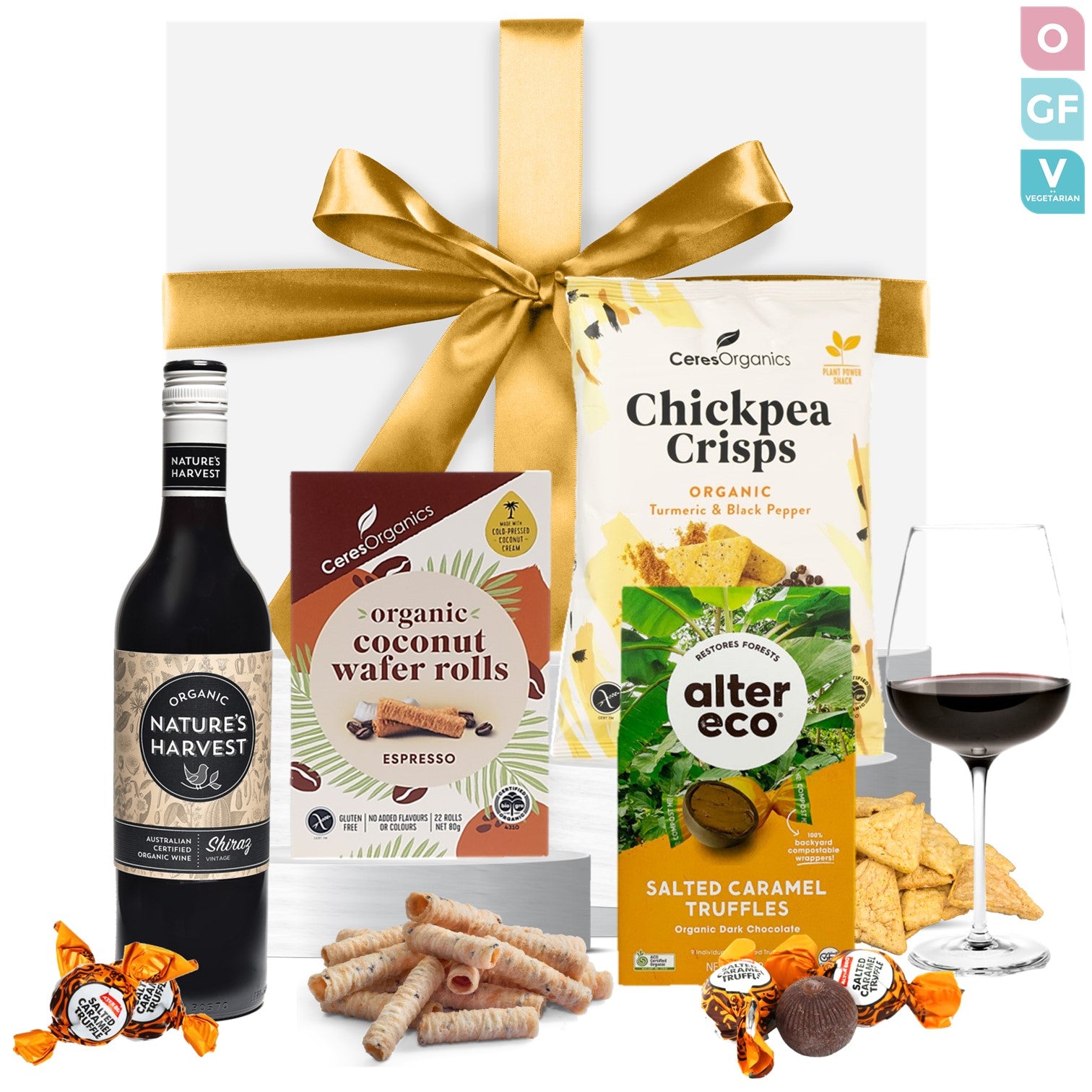 Gluten Free Nibble with Wine Choice