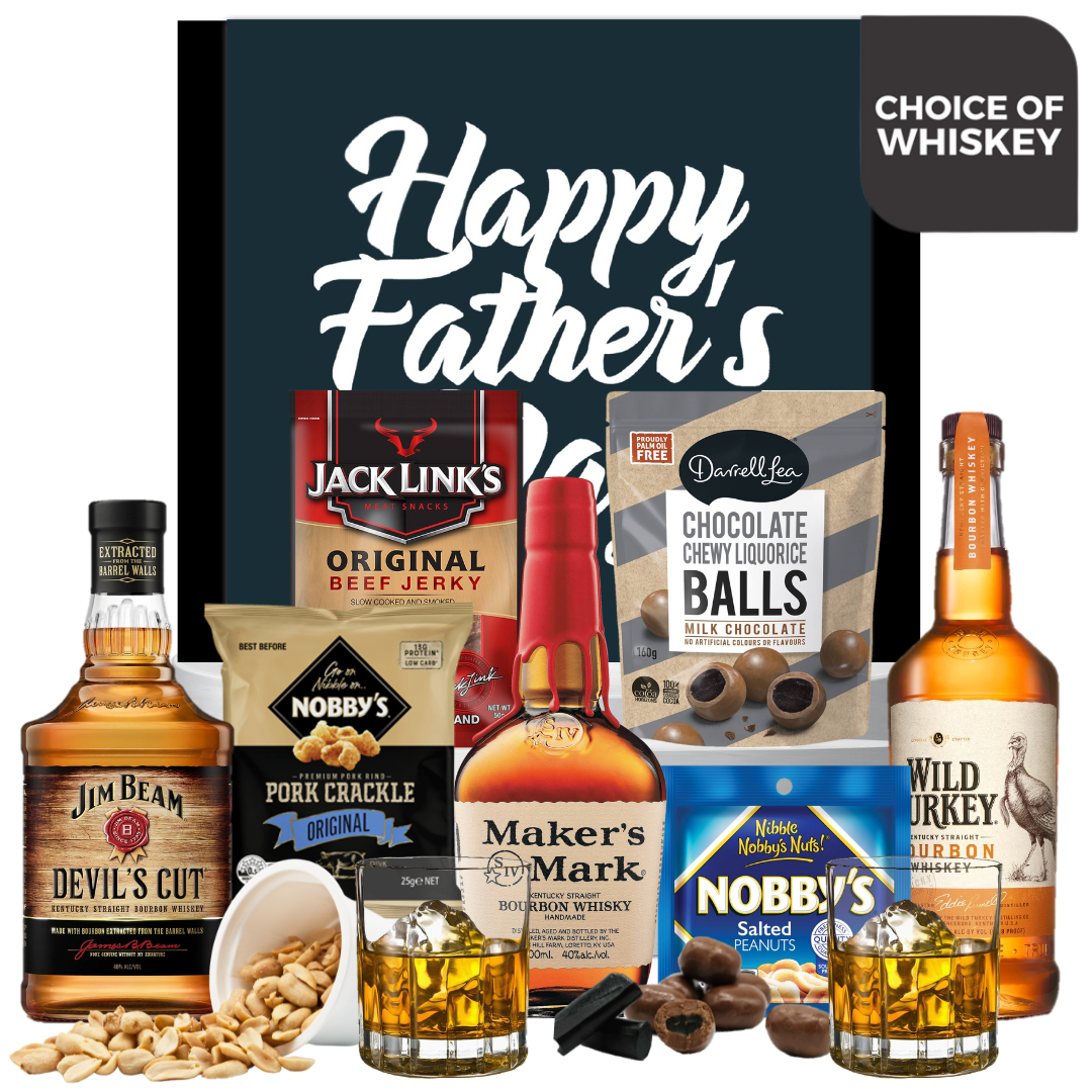 Bourbon Choice Hamper For Dad - Tastebuds