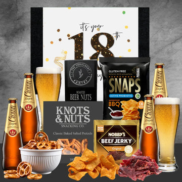 Happy 18th Happy Crown Hamper - Tastebuds