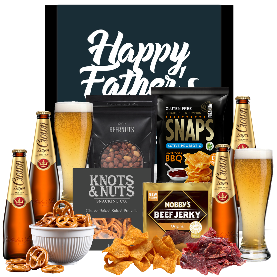 Dad's Crown Beer Hamper - Tastebuds