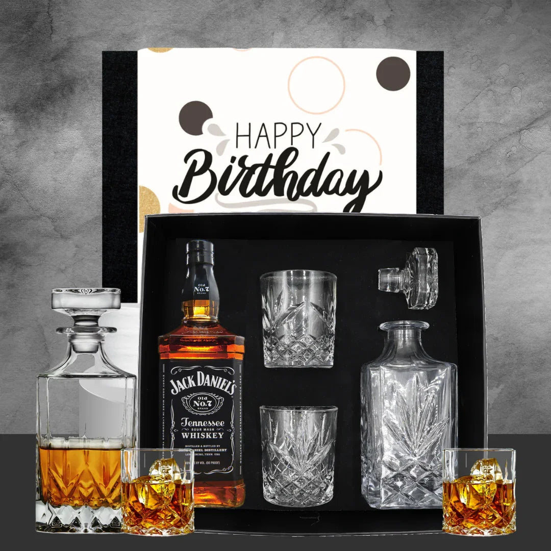 Jack Daniels & Decanter Birthday Hamper - Tastebuds
