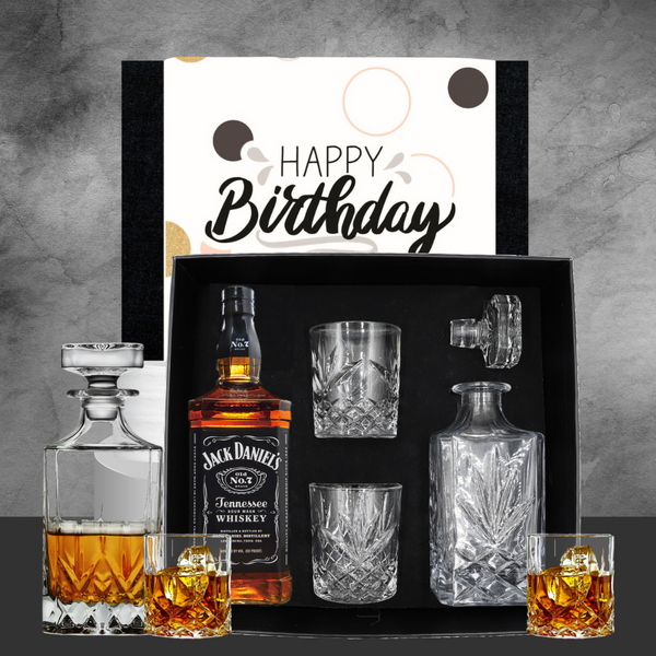 Jack Daniels & Decanter Birthday Hamper