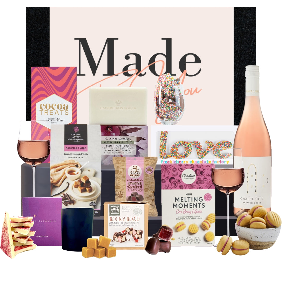 Sweet Pamper Hamper With Rose