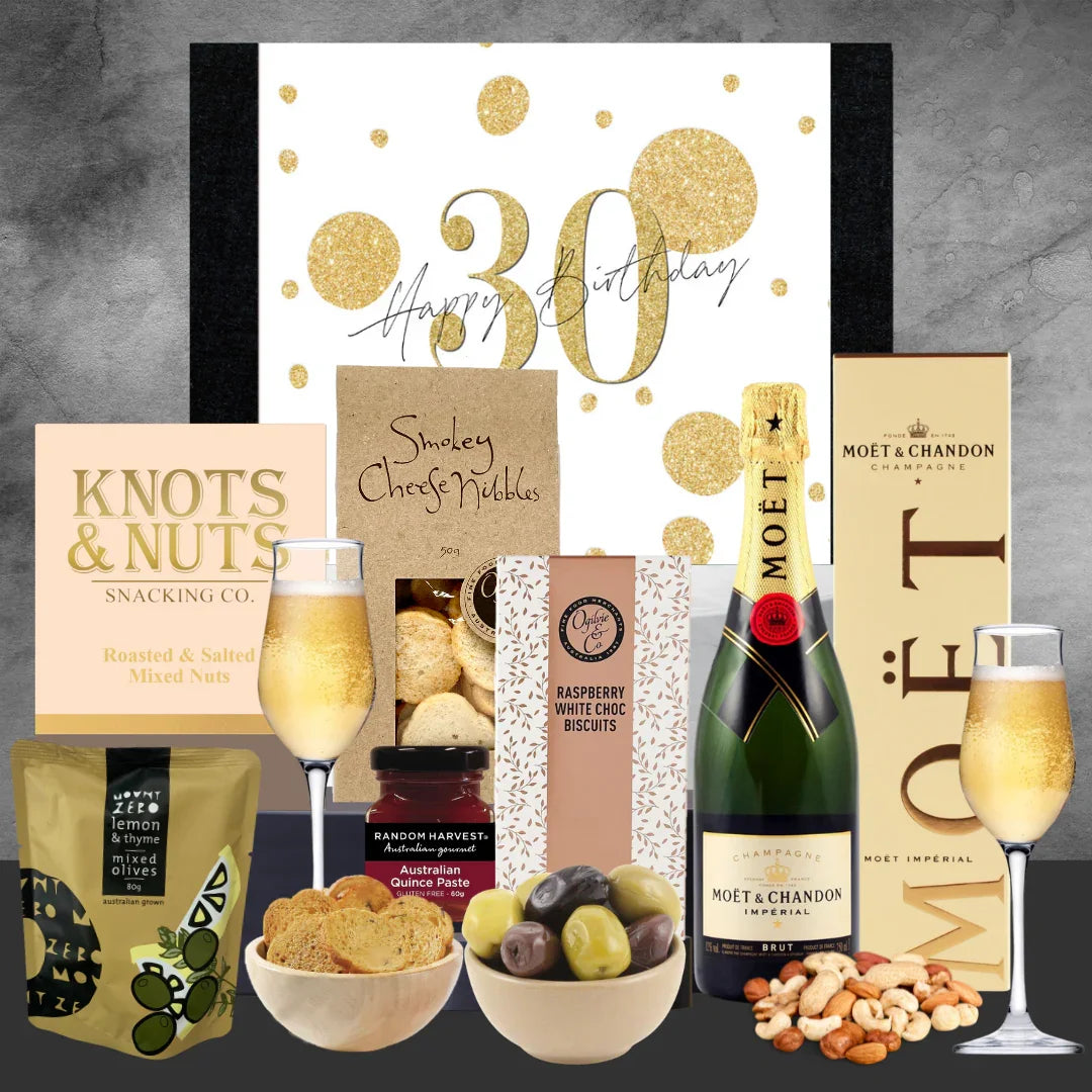 Happy 30th & Moet Lovers Birthday - Tastebuds