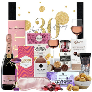 Happy 30th Deluxe Pamper with Moet Rosé Birthday - Tastebuds