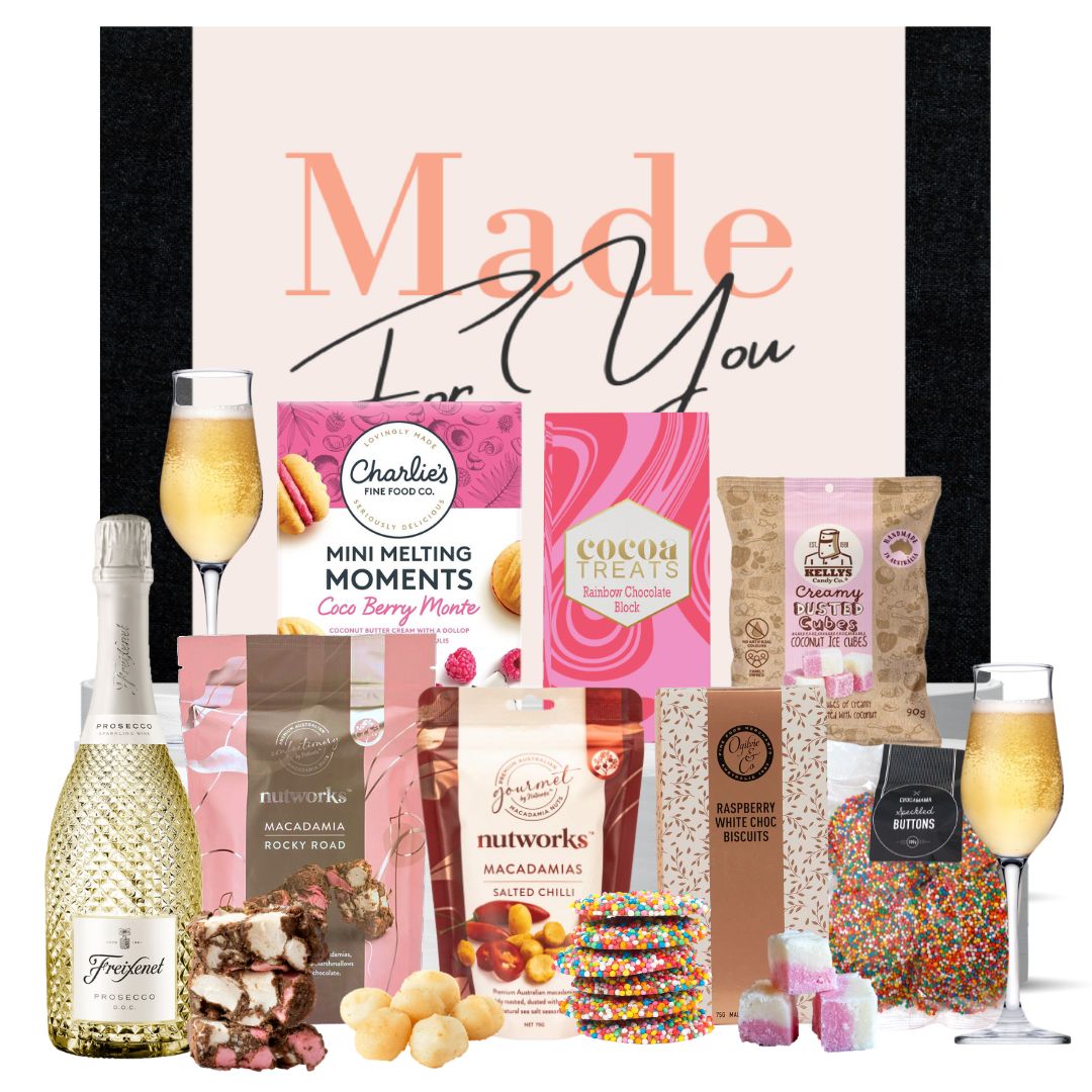 Sparkling Wine & Sweets Hamper - Tastebuds