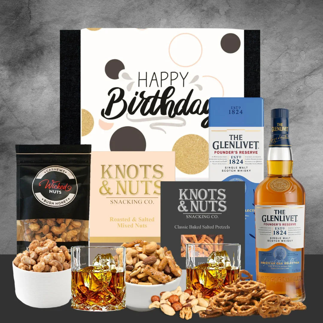 Luxury Whiskey Birthday Hamper For Him - Tastebuds
