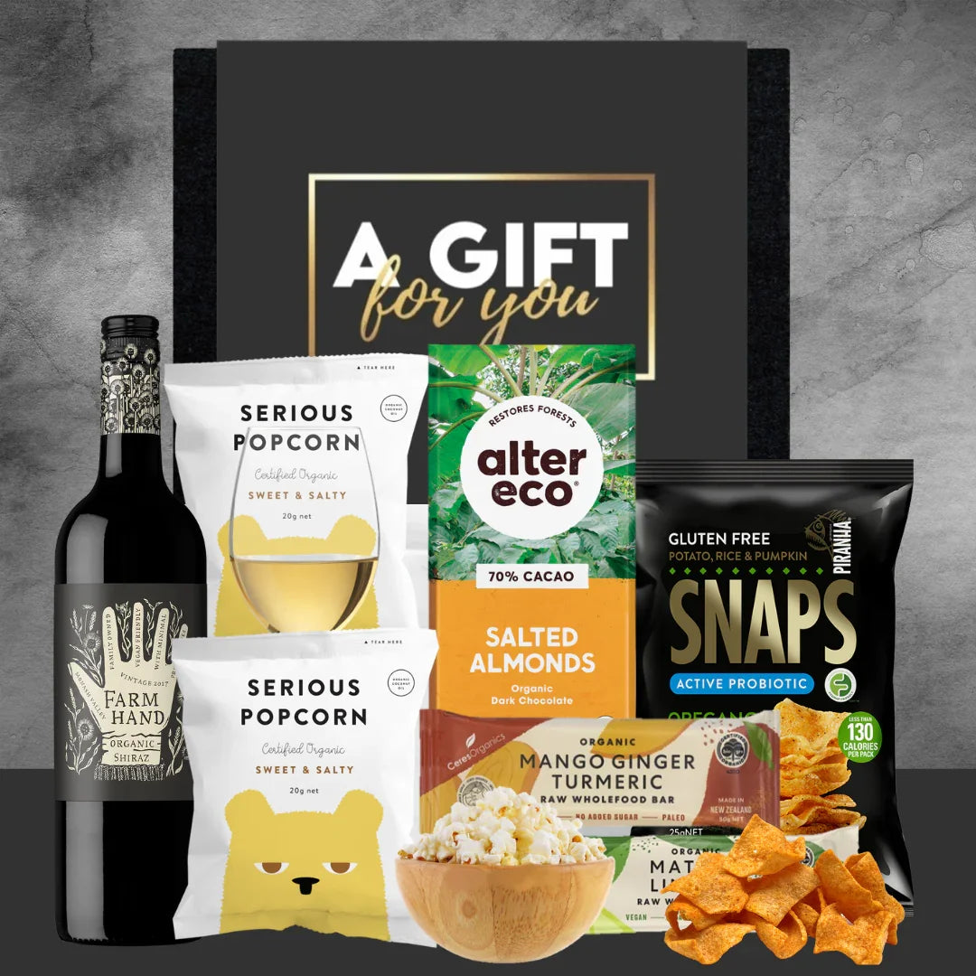 Farm Hand Vegan Wine & Dine Hamper - Tastebuds