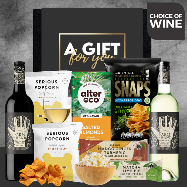 Farm Hand Vegan Wine & Dine Hamper