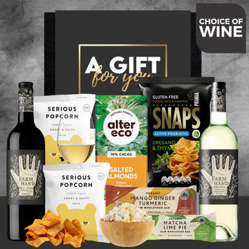 Farm Hand Vegan Wine & Dine Hamper - Tastebuds