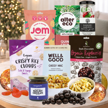 Christmas Hamper With Vegan Snacks