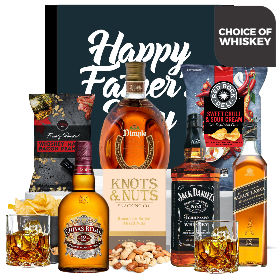 Father's Day Whisky & Snack Hamper - Tastebuds