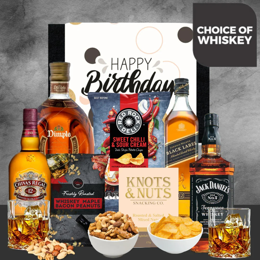 Whisky Birthday Hamper For Him - Tastebuds