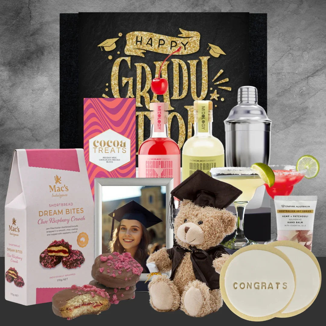 Graduate with Cocktails Hamper - Tastebuds