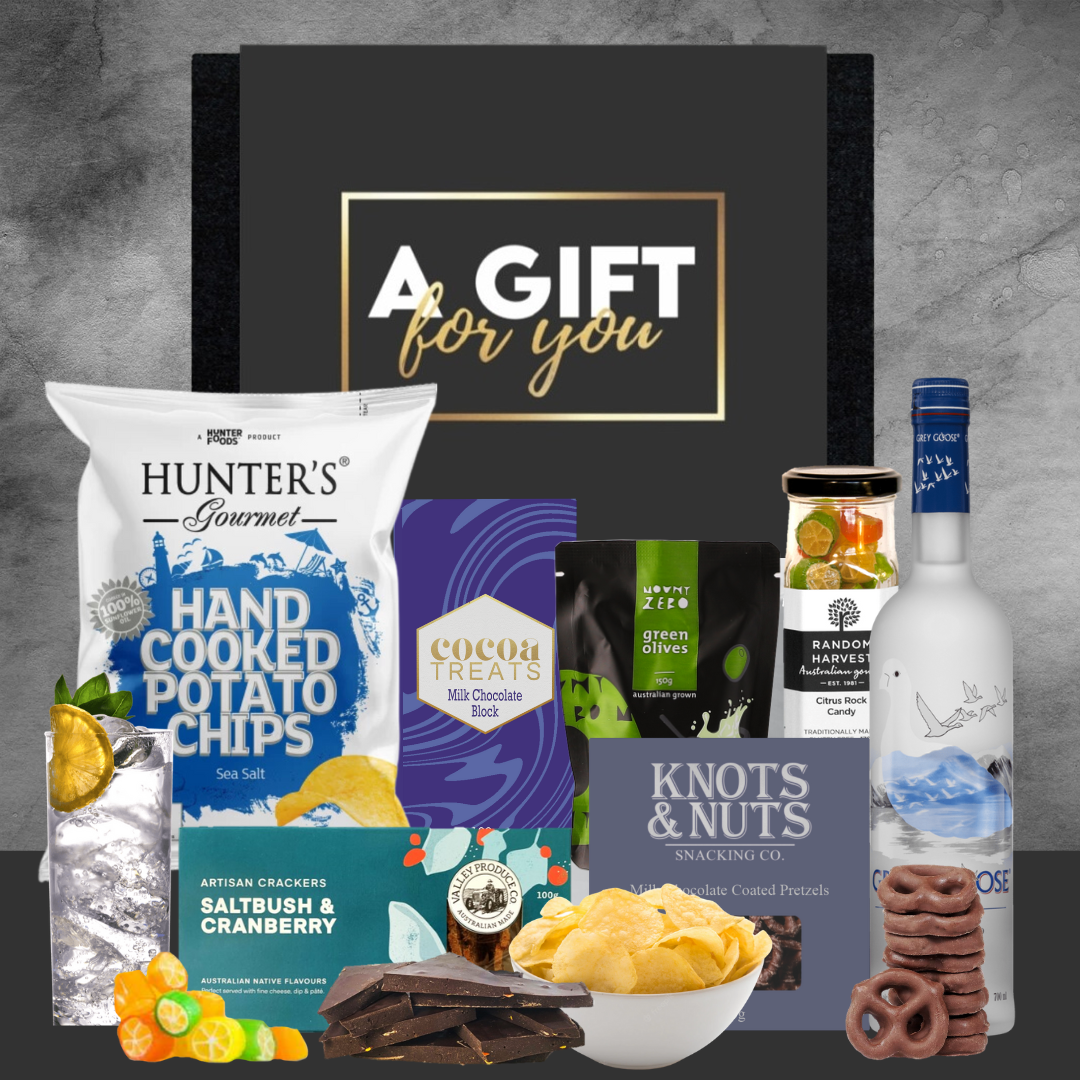 Grey Goose & Snacks Hamper