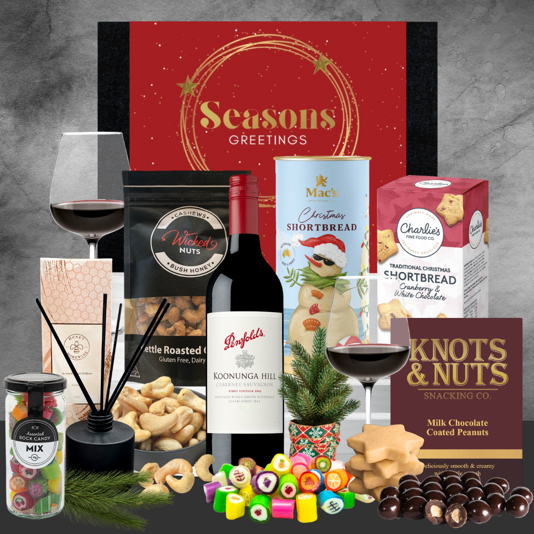 Penfold Red Wine Christmas Hamper - Tastebuds 