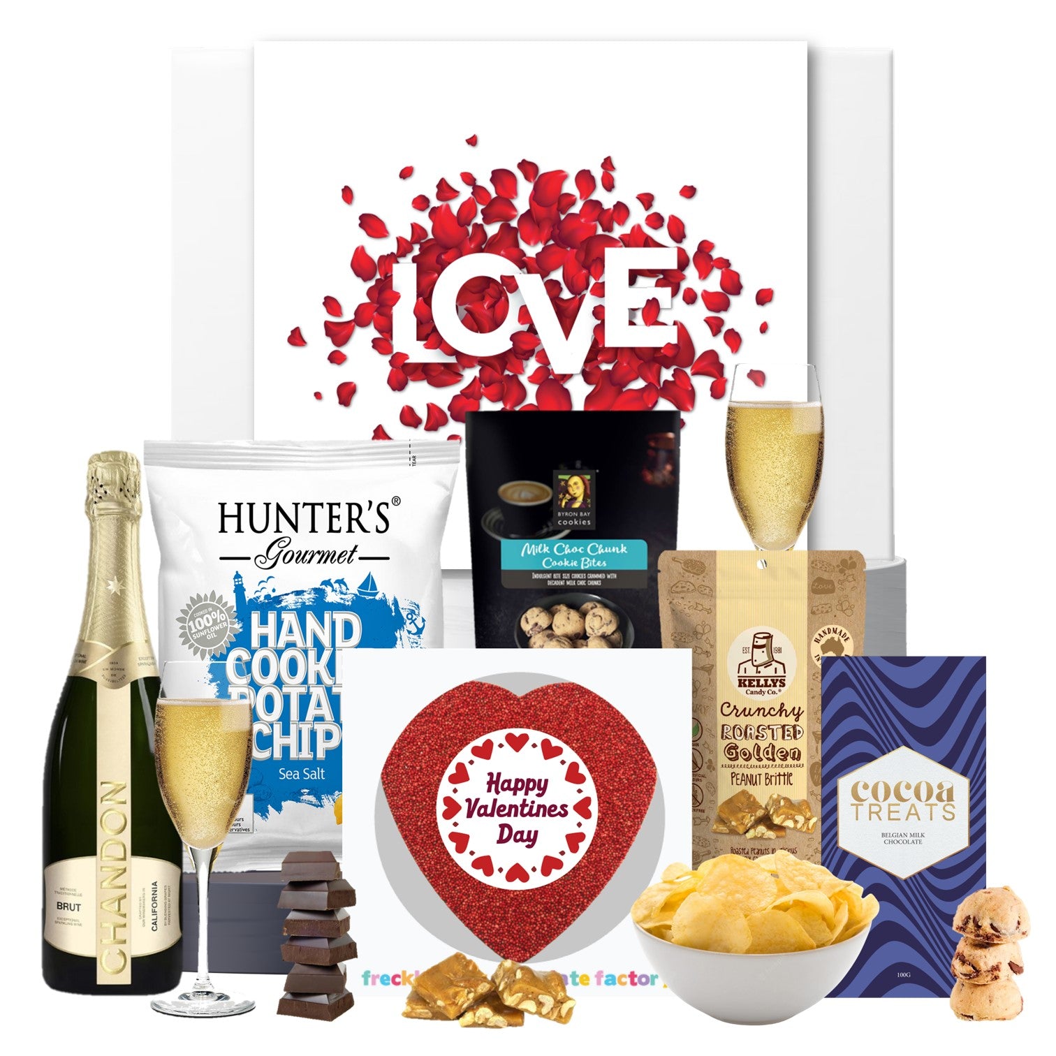 Chandon Valentine's Sparkles Hamper - Tastebuds