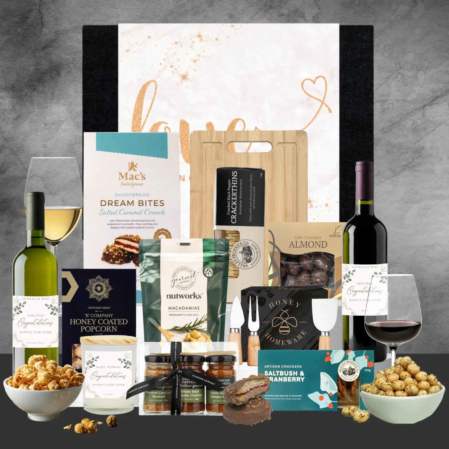 Wine Wedding Gift Hamper - Tastebuds