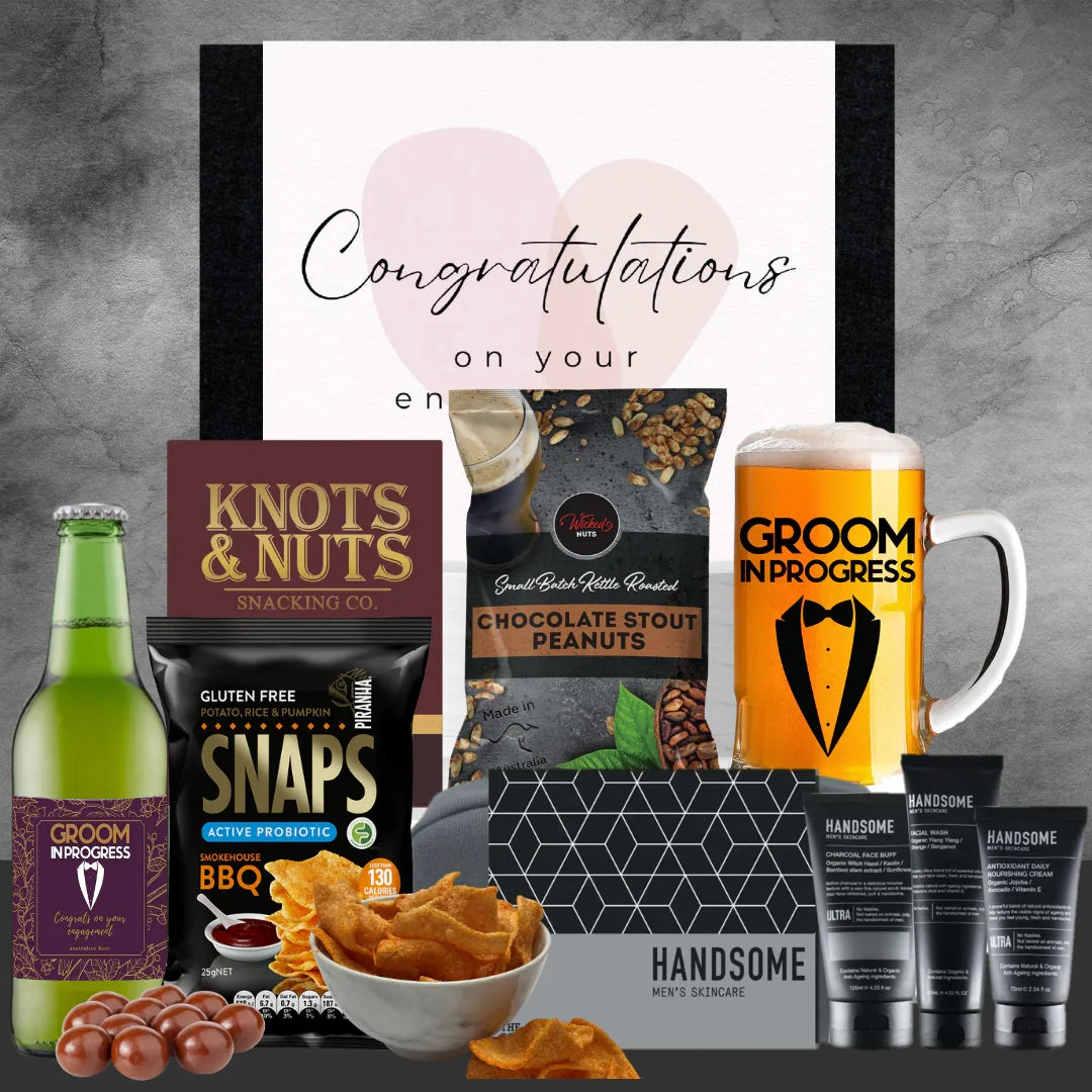 For the Groom in Progress Hamper - Tastebuds