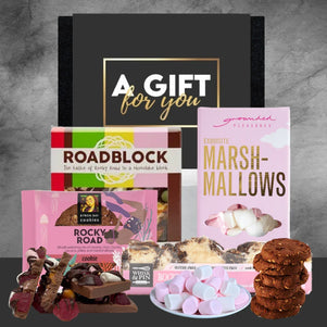 Rocky Road Chocolate Gift treat basket - Tastebuds