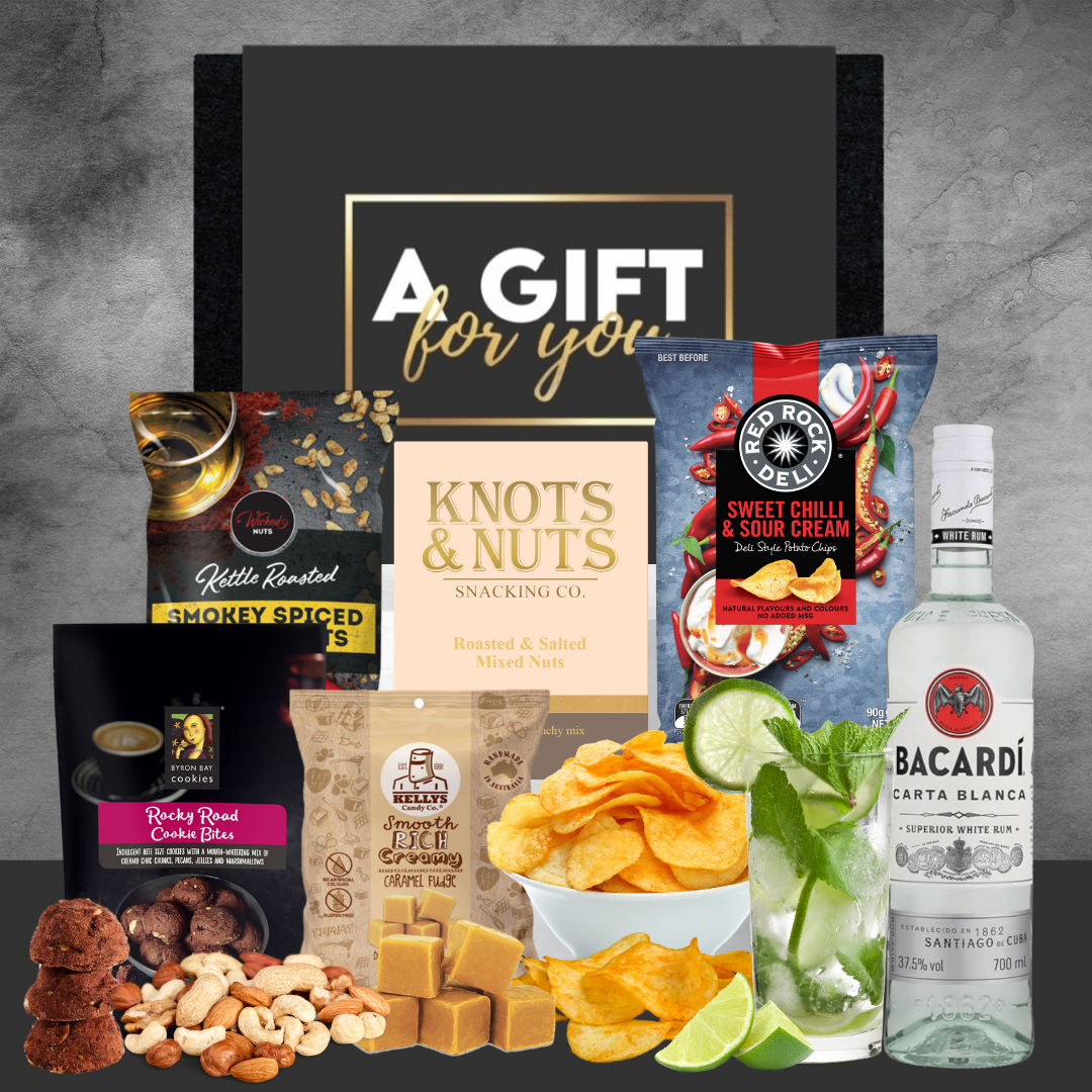 Bacardi Rum & Snacks Hamper